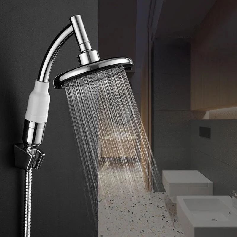 Handheld Shower Head with Katalyst Modern Wall Mounted Shower Head Combo -Bathlova