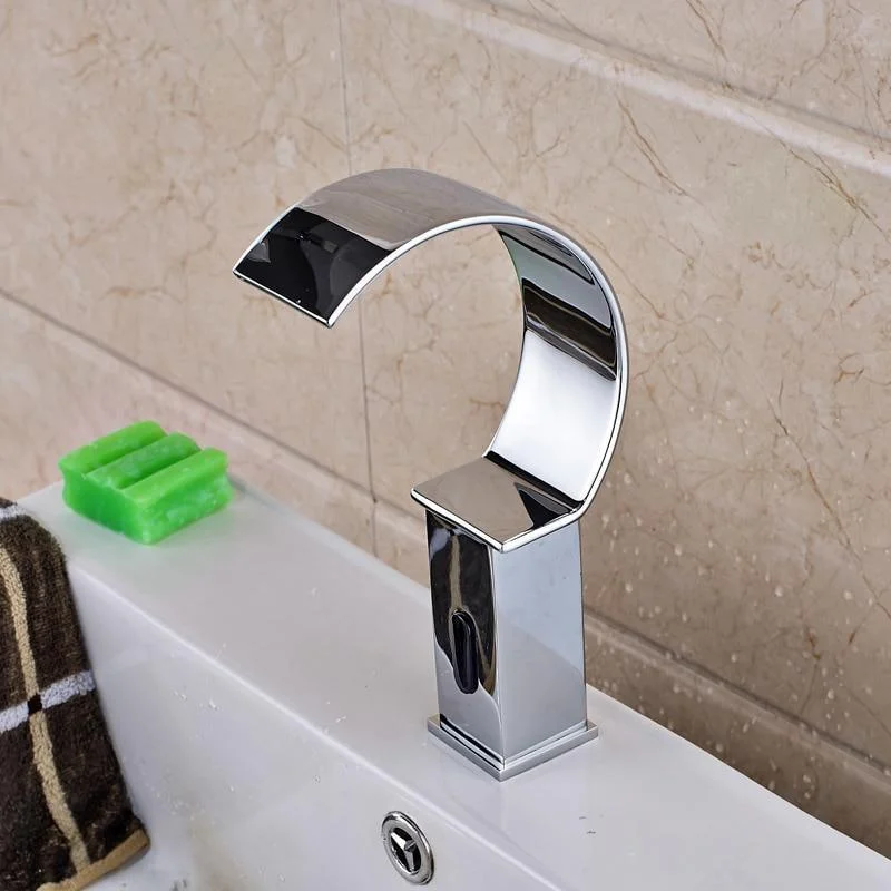 Hands-Free Automatic Basin Sink Waterfall Style Tap -Bathlova