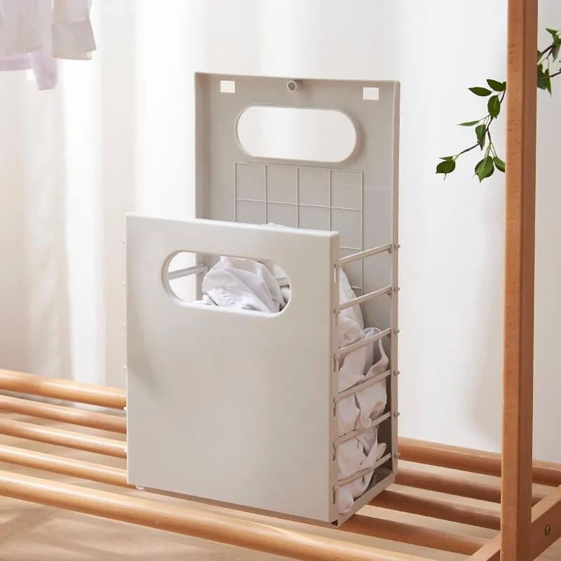 Hangable Plastic Laundry Basket -Bathlova