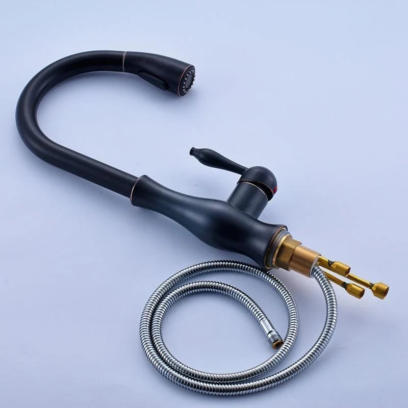 high-arch-pull-out-360-degree-rotation-kitchen-sink-tap-bathlova-5 High Arch Pull Out 360 Degree Rotation Kitchen Sink Tap -Bathlova