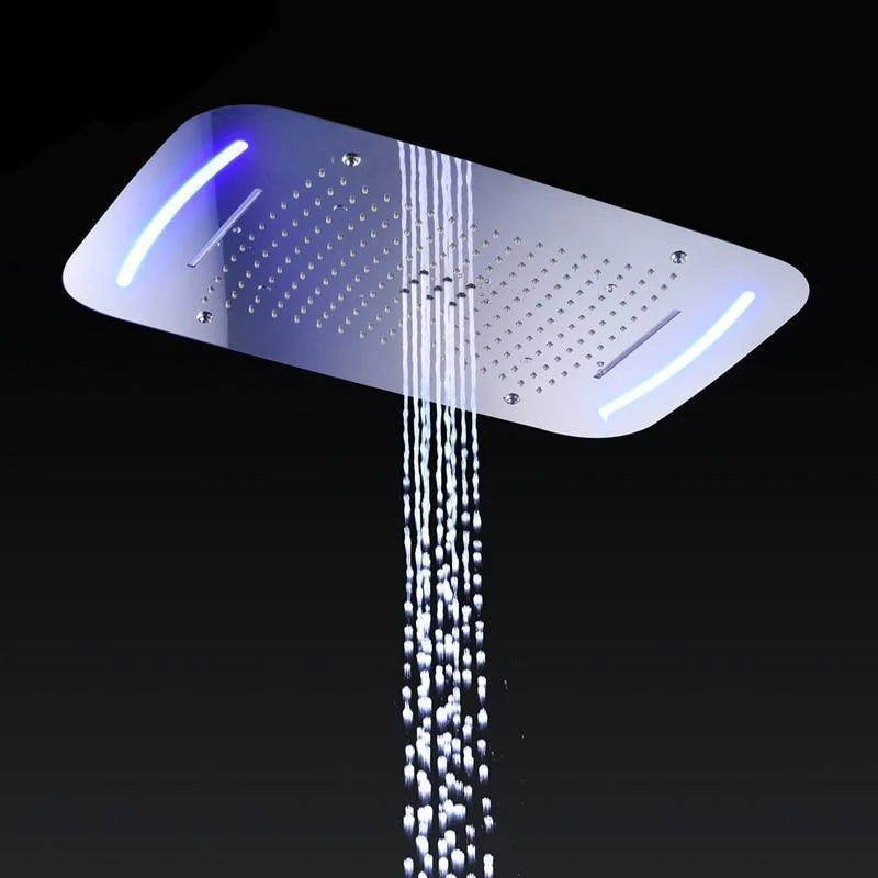 High Flow Multi-functional Massage Shower with Thermostatic Diverter -Bathlova