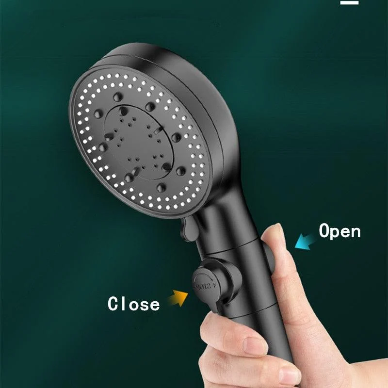 High Pressure Shower Head 5 Functions With Switch On Off Button -Bathlova