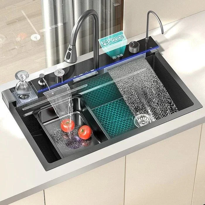 High Quality Stainless Steel Multifunctional Kitchen Sink -Bathlova