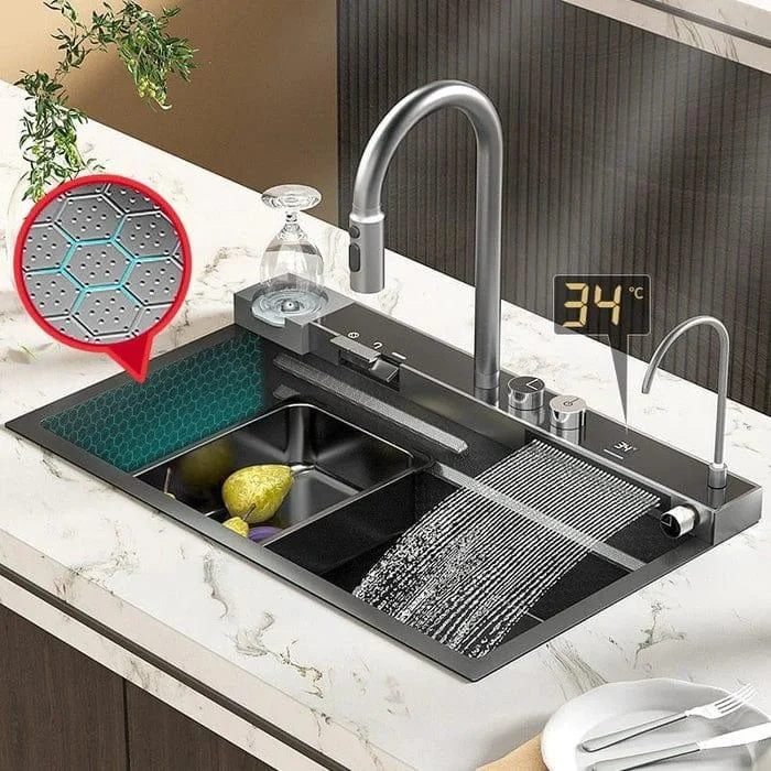 High Quality Stainless Steel Multifunctional Kitchen Sink -Bathlova