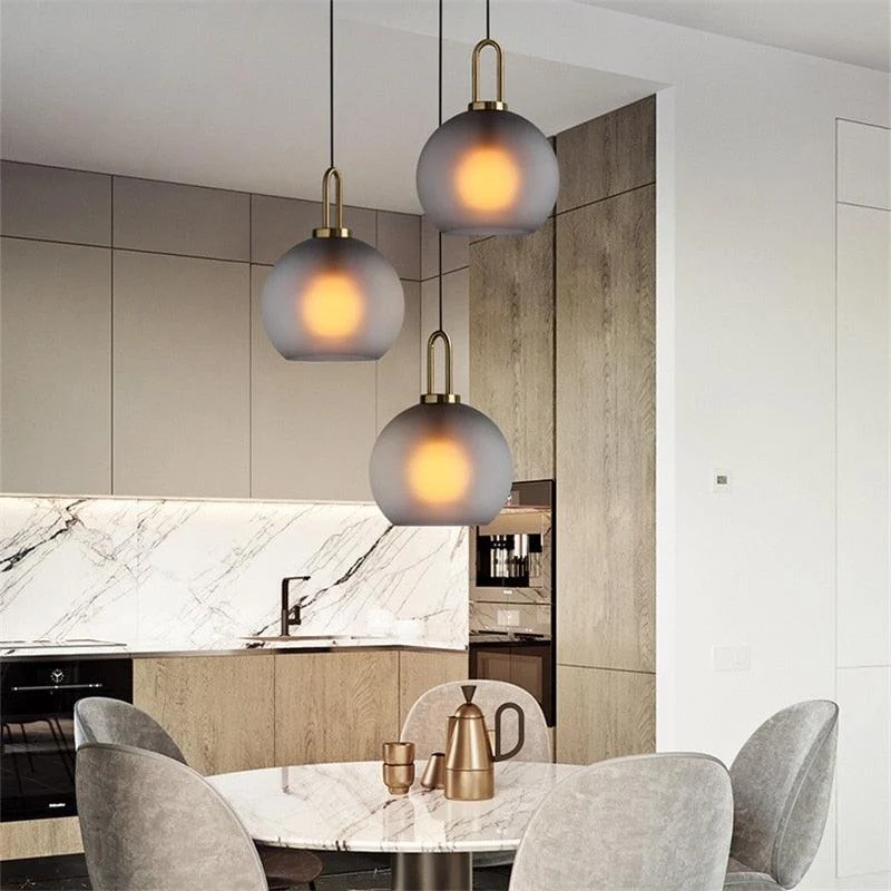 Hilde - Modern Glass Pendant Lights -Bathlova