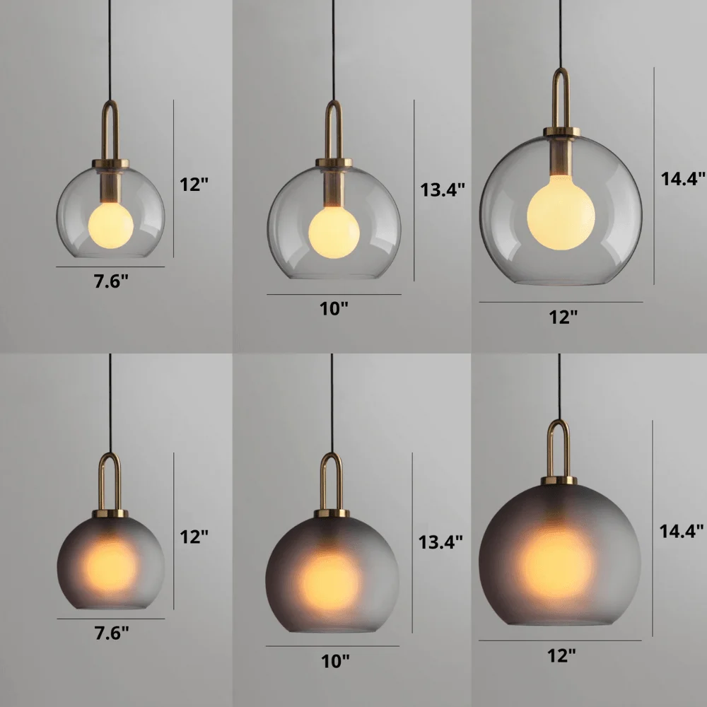 Hilde - Modern Glass Pendant Lights -Bathlova