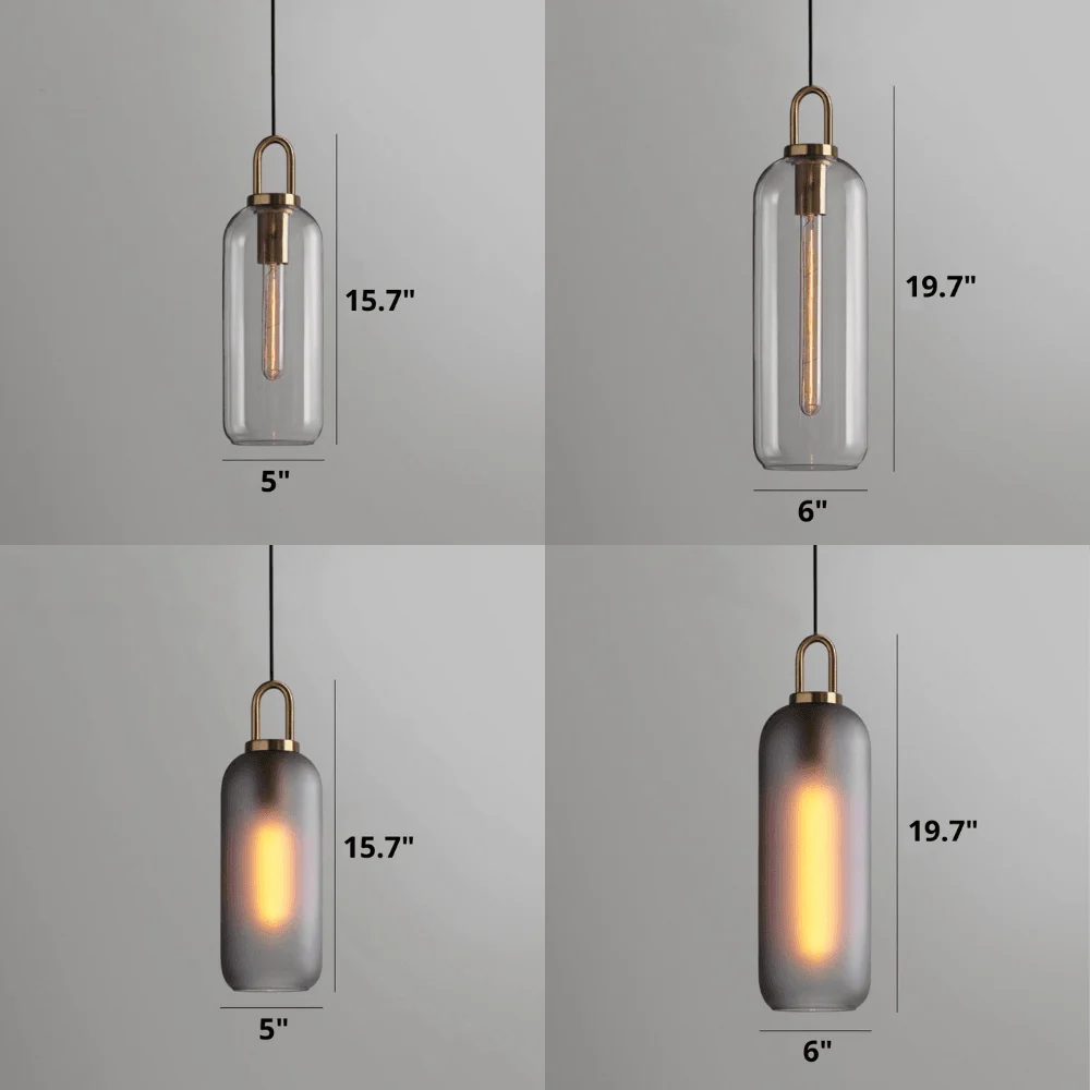 Hilde - Modern Glass Pendant Lights -Bathlova