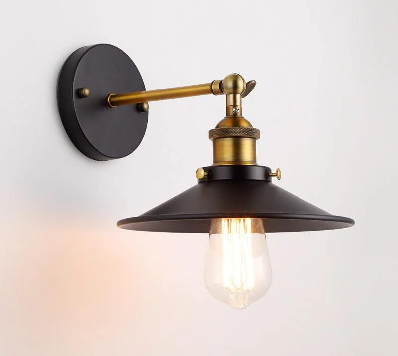 Industrial Vintage Wall Lamp -Bathlova