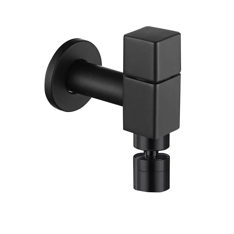 Industrial Wall Mounted Bathroom Tap Knob Handle Solid Brass Tap -Bathlova