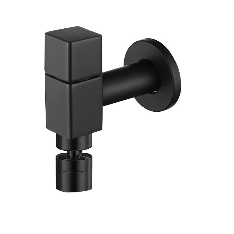 Industrial Wall Mounted Bathroom Tap Knob Handle Solid Brass Tap -Bathlova