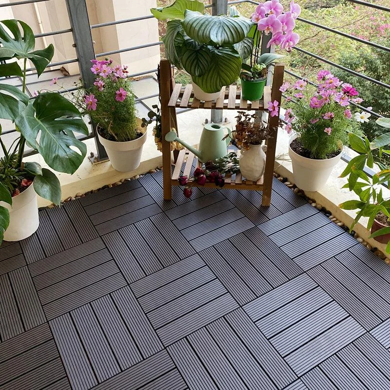 Interlocking Decking Tiles Waterproof Decking Tiles for Indoor and Outdoor -Bathlova