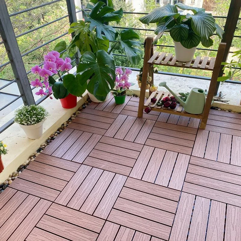 Interlocking Decking Tiles Waterproof Decking Tiles for Indoor and Outdoor -Bathlova