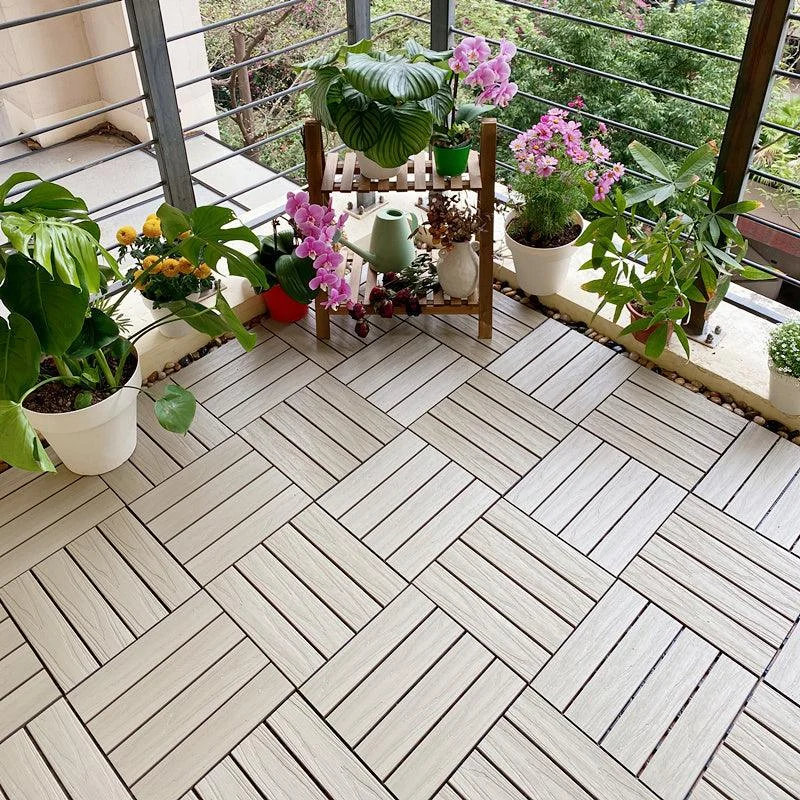 Interlocking Decking Tiles Waterproof Decking Tiles for Indoor and Outdoor -Bathlova