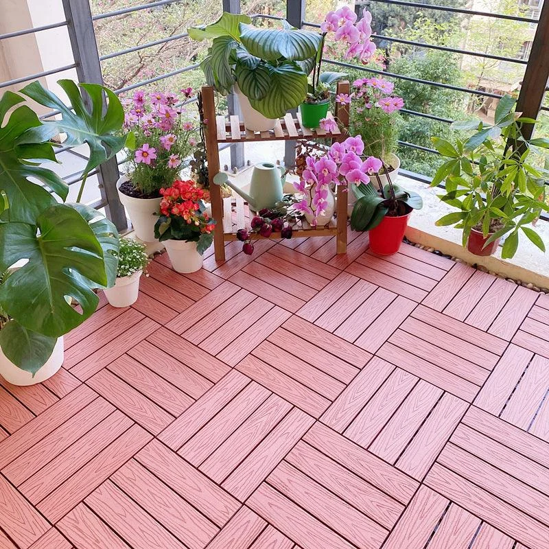 Interlocking Decking Tiles Waterproof Decking Tiles for Indoor and Outdoor -Bathlova