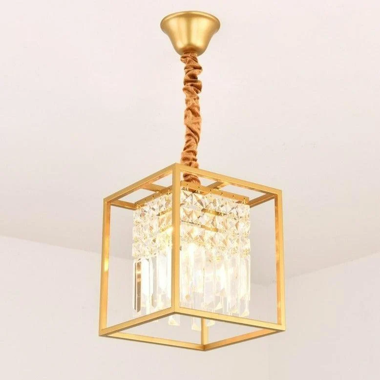 Irvin - Modern Glass Crystal Chandelier -Bathlova