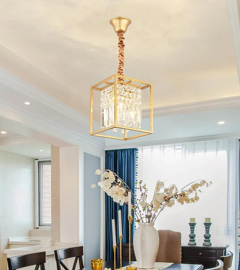 Irvin - Modern Glass Crystal Chandelier -Bathlova