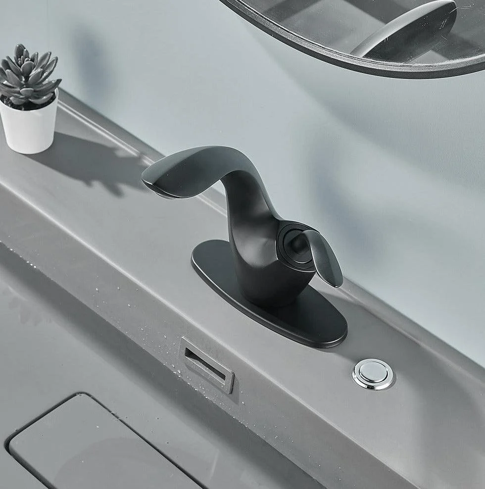 Jacob - Modern Curved Bathroom Tap -Bathlova