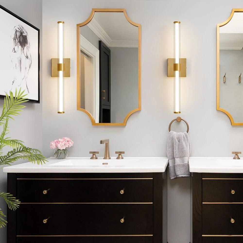 Jansen - Two-Bulb LED Wall/Vanity Sconce -Bathlova