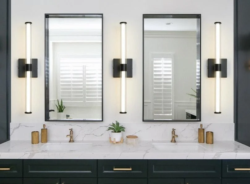 Jansen - Two-Bulb LED Wall/Vanity Sconce -Bathlova