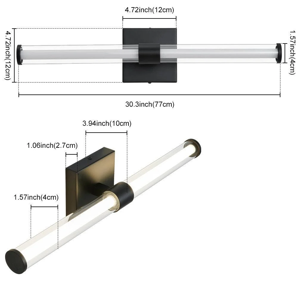 Jansen - Two-Bulb LED Wall/Vanity Sconce -Bathlova