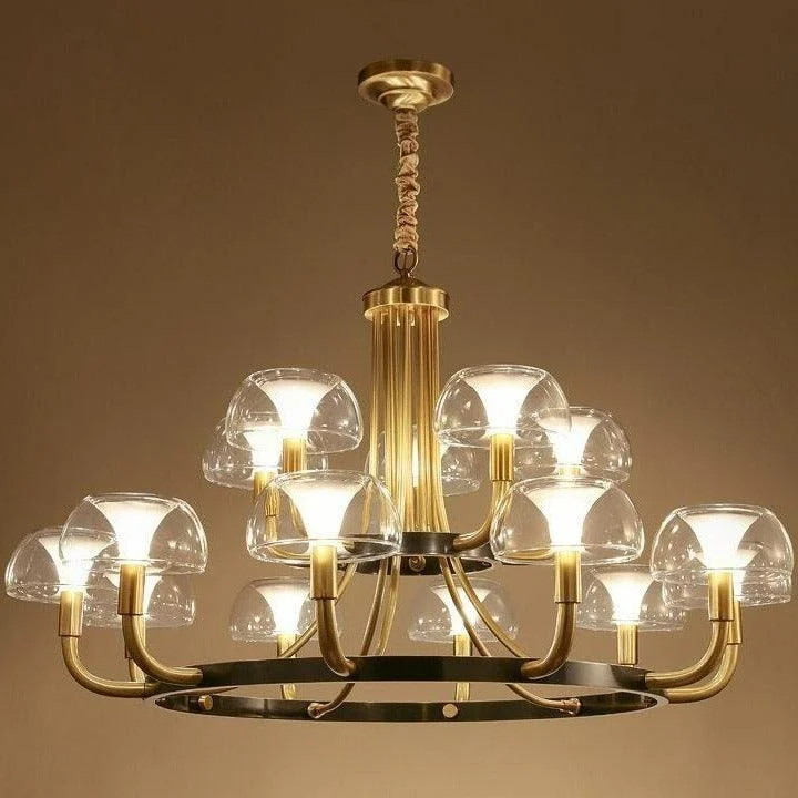 Jefferson - Modern Fountain Chandelier -Bathlova