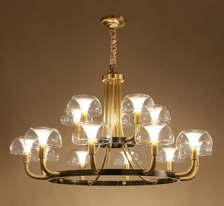 Jefferson - Modern Fountain Chandelier -Bathlova