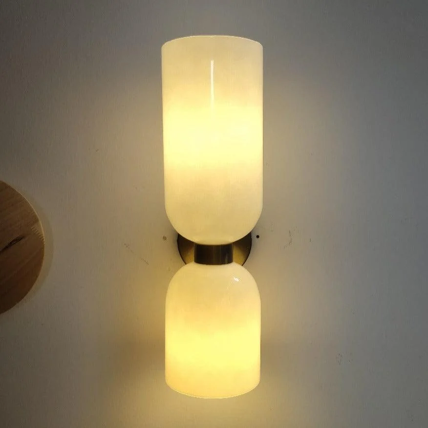 Jewel - Modern Glass Wall Sconce -Bathlova