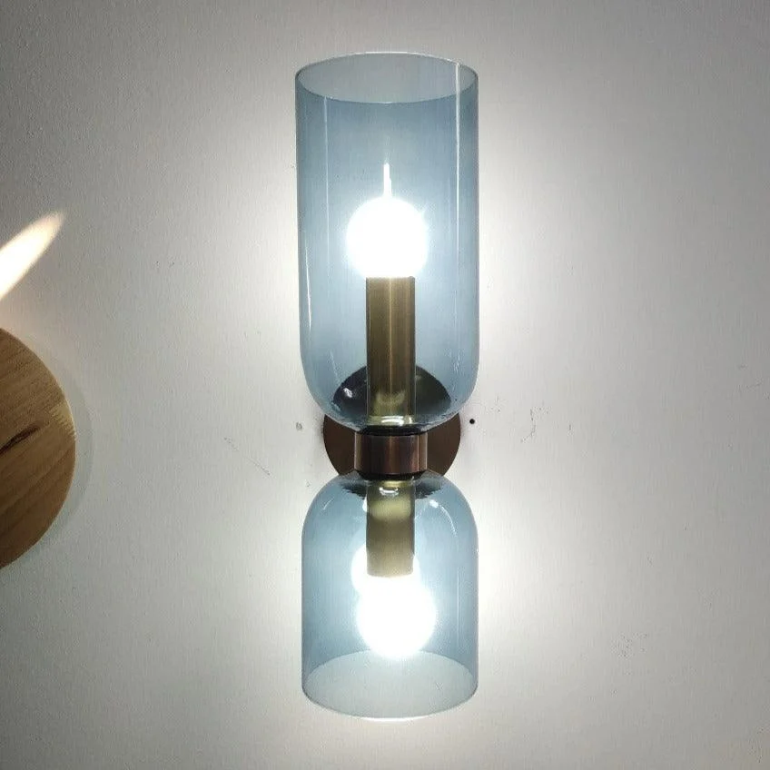 Jewel - Modern Glass Wall Sconce -Bathlova