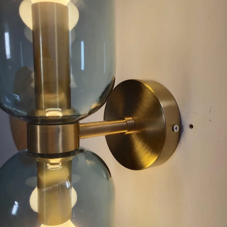 Jewel - Modern Glass Wall Sconce -Bathlova