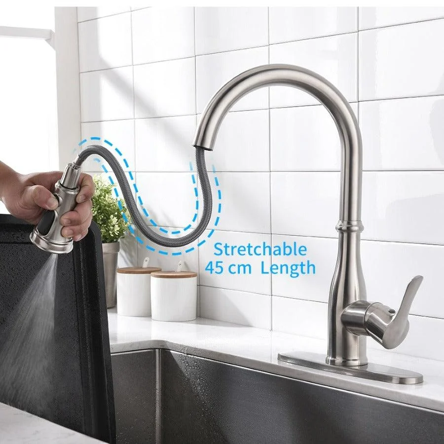 Julius - Pull Down Retractable Touch Sensor Kitchen Tap -Bathlova