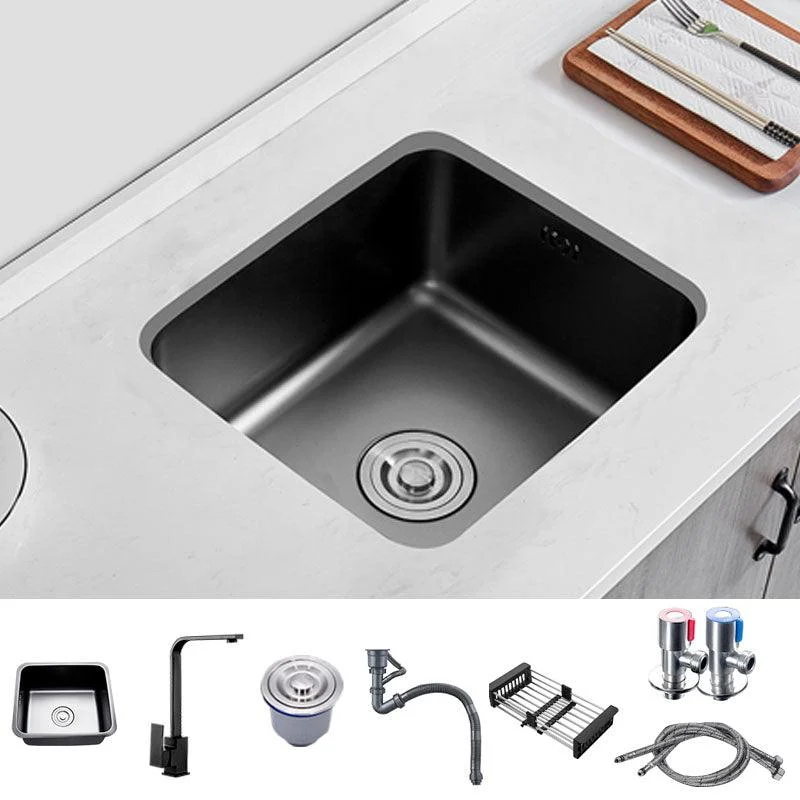 Kitchen Square Sink Stainless Multi-function Tap Kitchen Sink -Bathlova