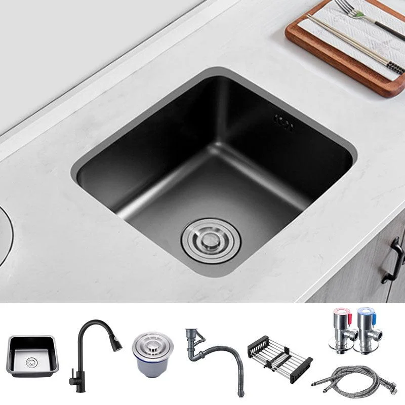 Kitchen Square Sink Stainless Multi-function Tap Kitchen Sink -Bathlova