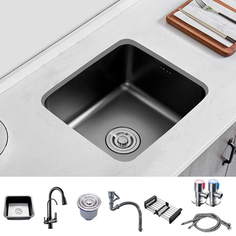 Kitchen Square Sink Stainless Multi-function Tap Kitchen Sink -Bathlova