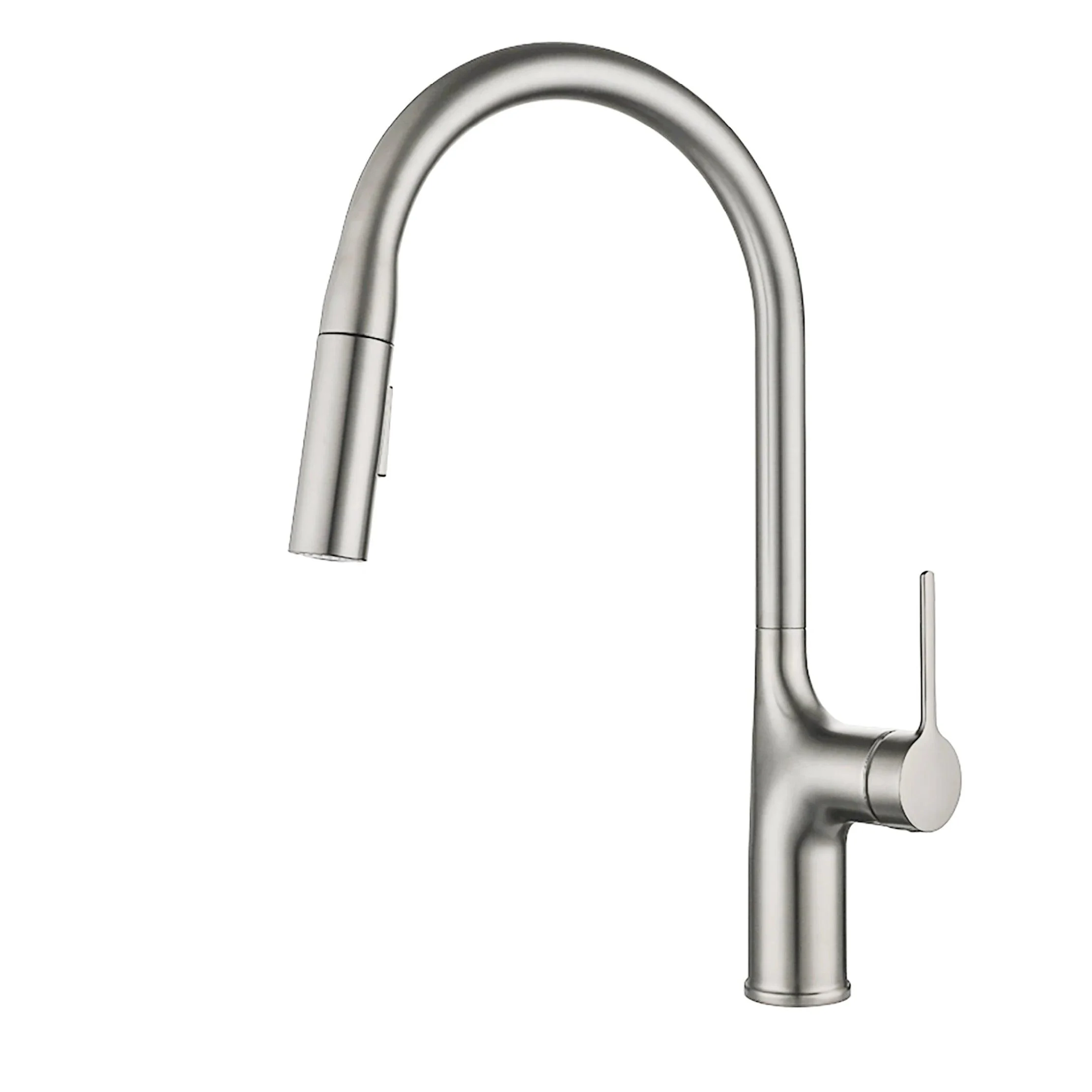 Kitchen Tap Brass Single Handle Pull Out Sink Tap Modern Tap -Bathlova