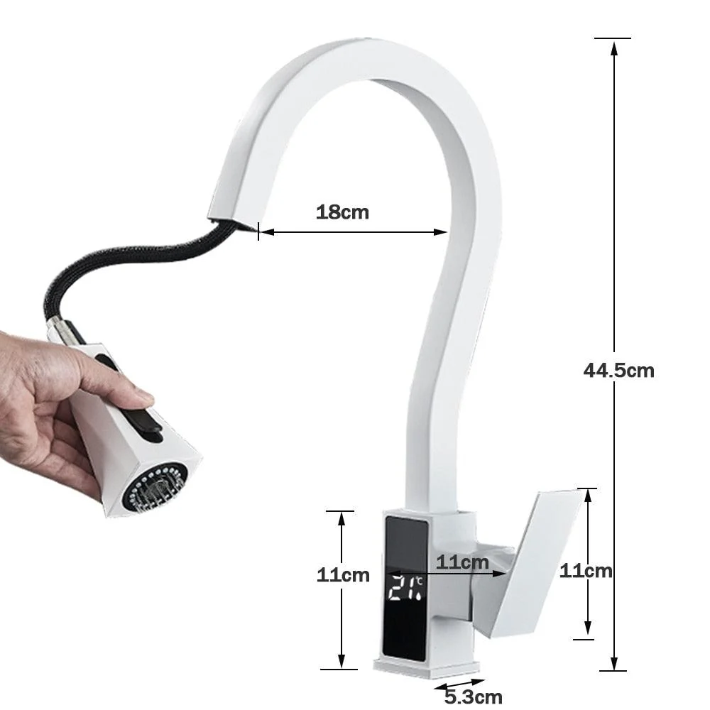 Kitchen Tap Flexible Dual Water Mode Sprayer Mixer Tap -Bathlova