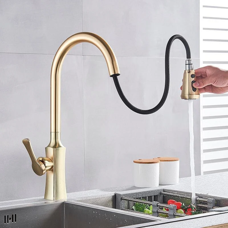 Kitchen Tap Hot And Cold Mixer Tap Kitchen Pull Out Tap -Bathlova