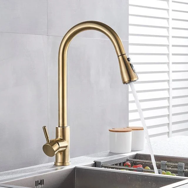 Kitchen Tap Hot And Cold Mixer Tap Kitchen Pull Out Tap -Bathlova