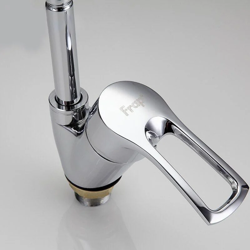 Kitchen Tap Mixer Cold and Hot Kitchen Tap Single Hole Water Tap -Bathlova