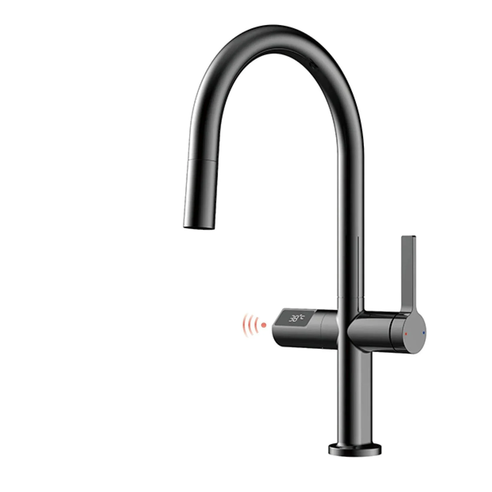 Kitchen Tap Pull-out Single Handle Dual Function Sink Tap -Bathlova