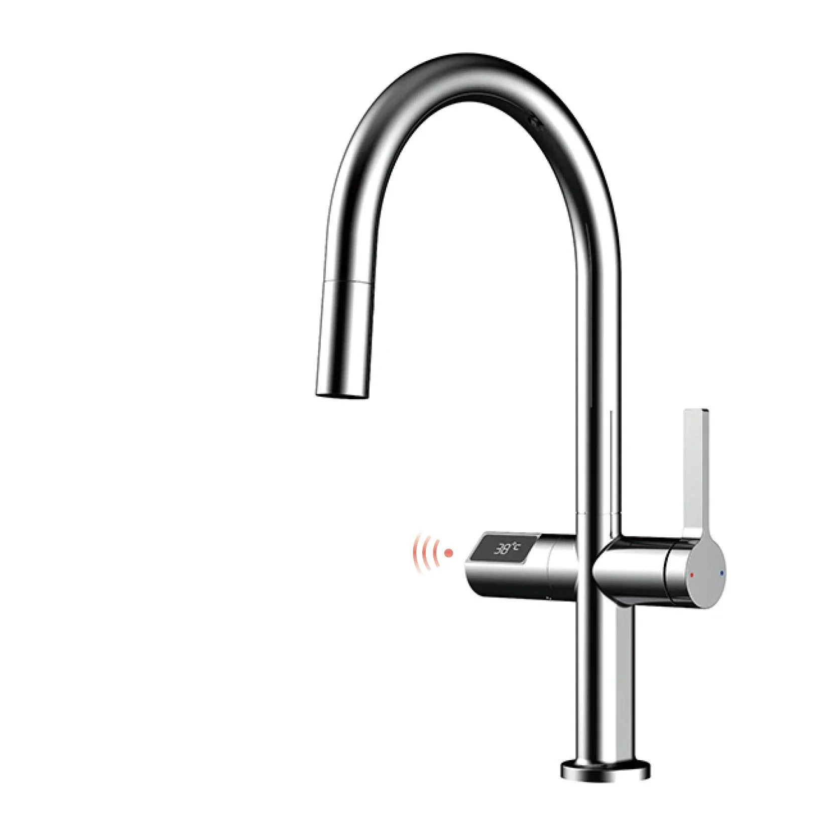 Kitchen Tap Pull-out Single Handle Dual Function Sink Tap -Bathlova