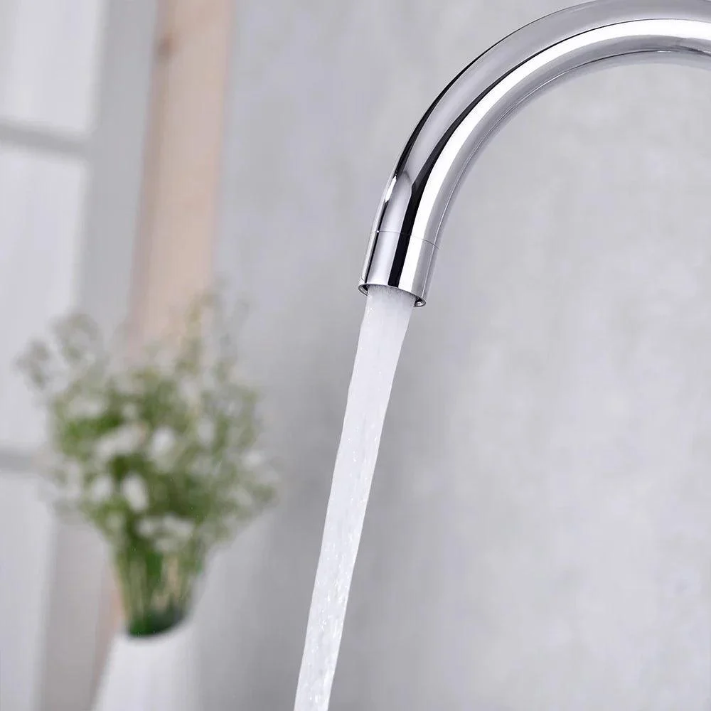 Kitchen Tap Single Hole Kitchen Sink Tap High Arc Kitchen Sink Tap -Bathlova