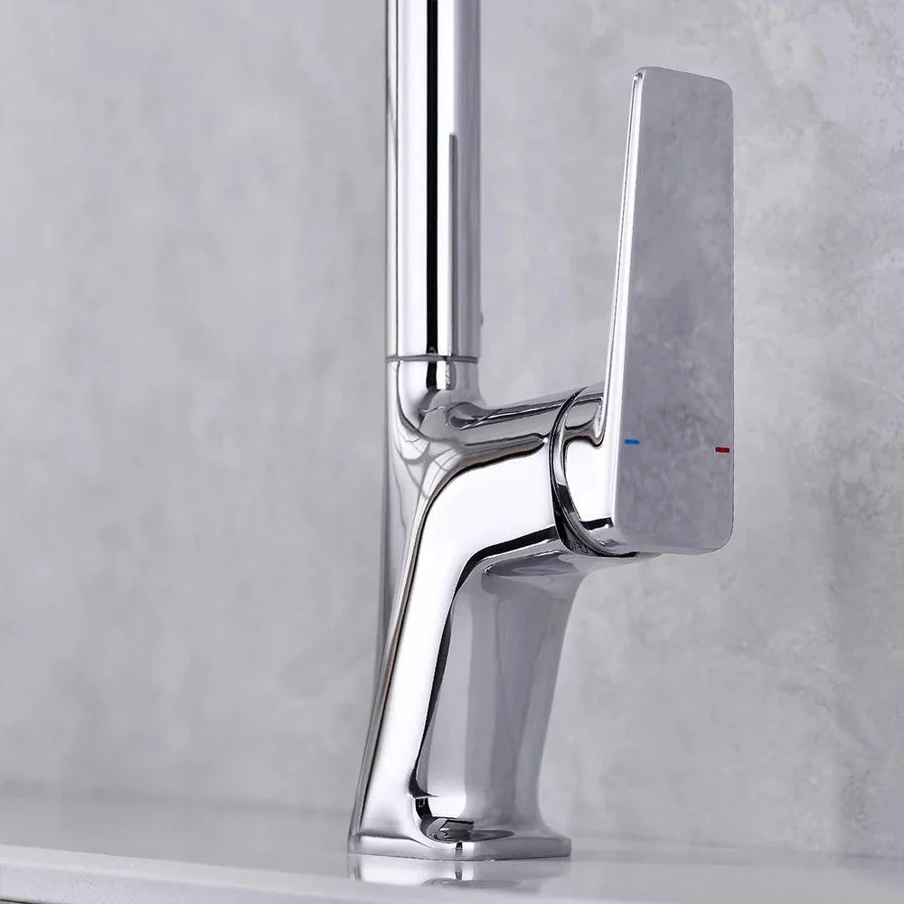 Kitchen Tap Single Hole Kitchen Sink Tap High Arc Kitchen Sink Tap -Bathlova