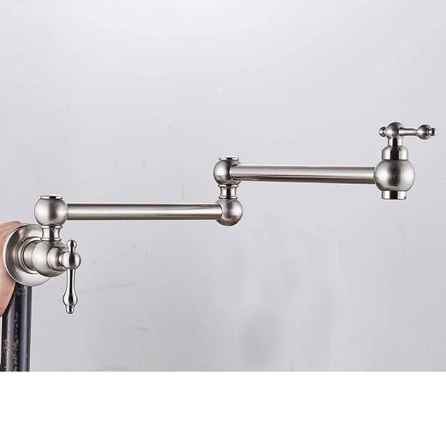 Kitchen Tap Wall Mount Bathroom Basin Tap Washing Tap -Bathlova