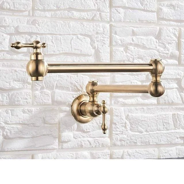 Kitchen Tap Wall Mount Bathroom Basin Tap Washing Tap -Bathlova