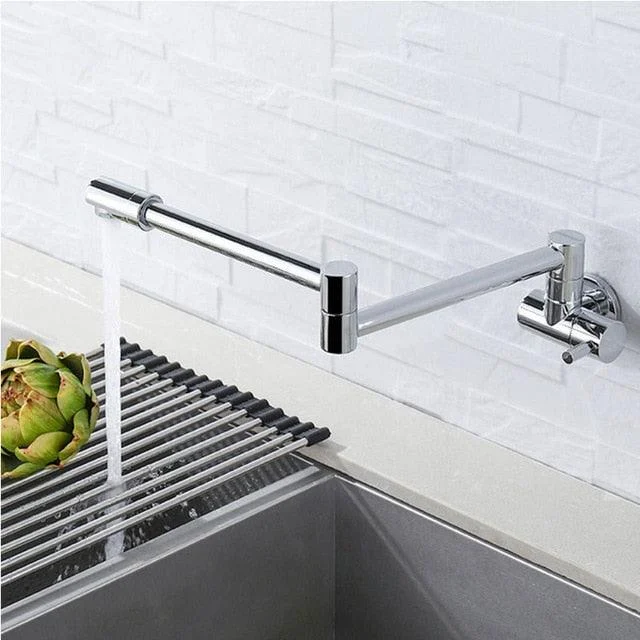 Kitchen Tap Wall Mount Bathroom Basin Tap Washing Tap -Bathlova