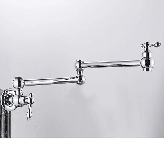 Kitchen Tap Wall Mount Bathroom Basin Tap Washing Tap -Bathlova