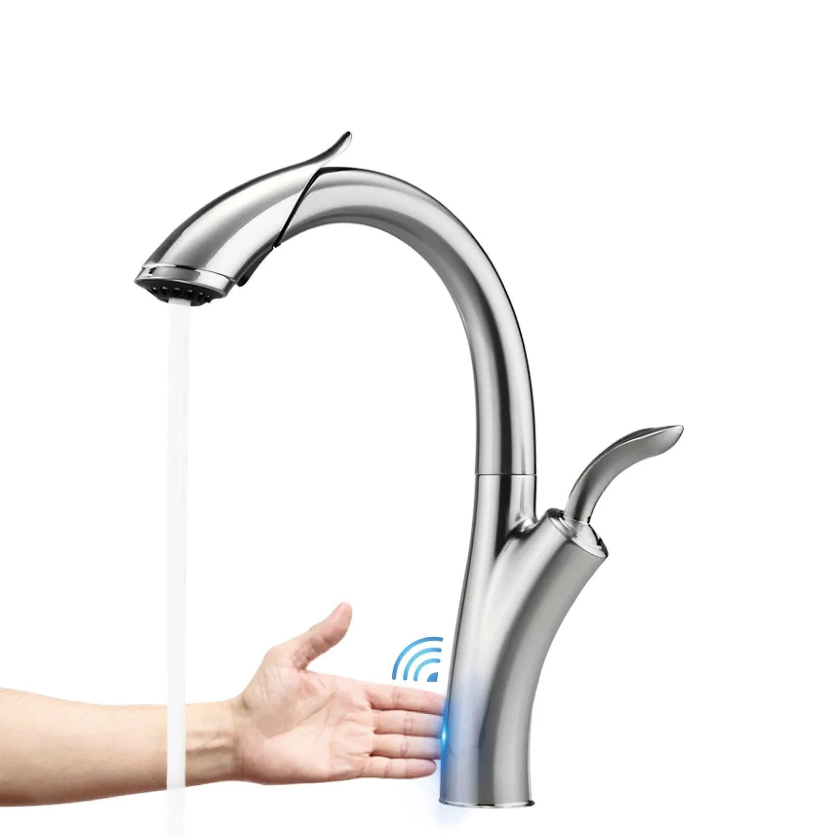 Kitchen Tap With 2 Size Single Handle Dual Function Sink Modern Tap -Bathlova