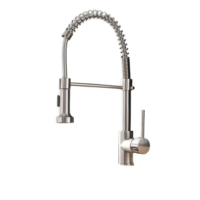 Kitchen Taps Brass Taps for Kitchen Sink Single Lever Pull Out -Bathlova