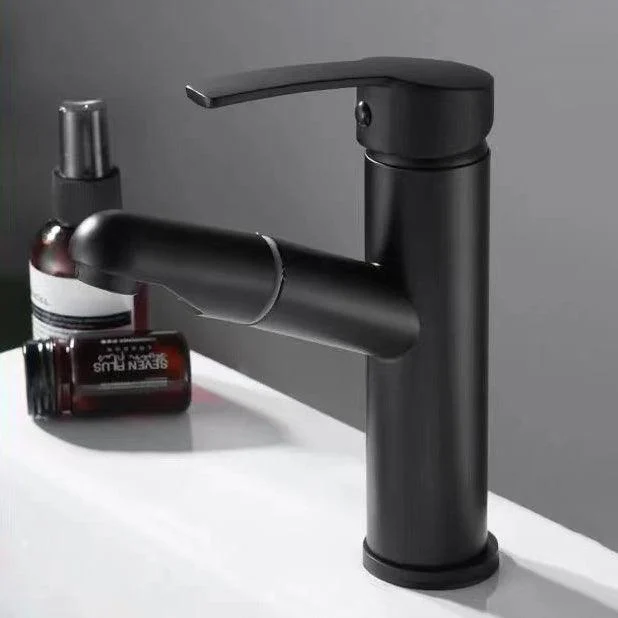 Lever Handle Tap Contemporary Pull-out Tap for Bathroom -Bathlova