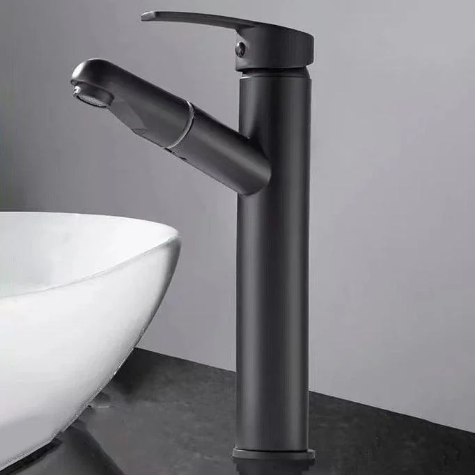 Lever Handle Tap Contemporary Pull-out Tap for Bathroom -Bathlova